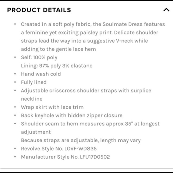 Lovers +friends  soulmate mini dress paisley - Picture 6 of 6